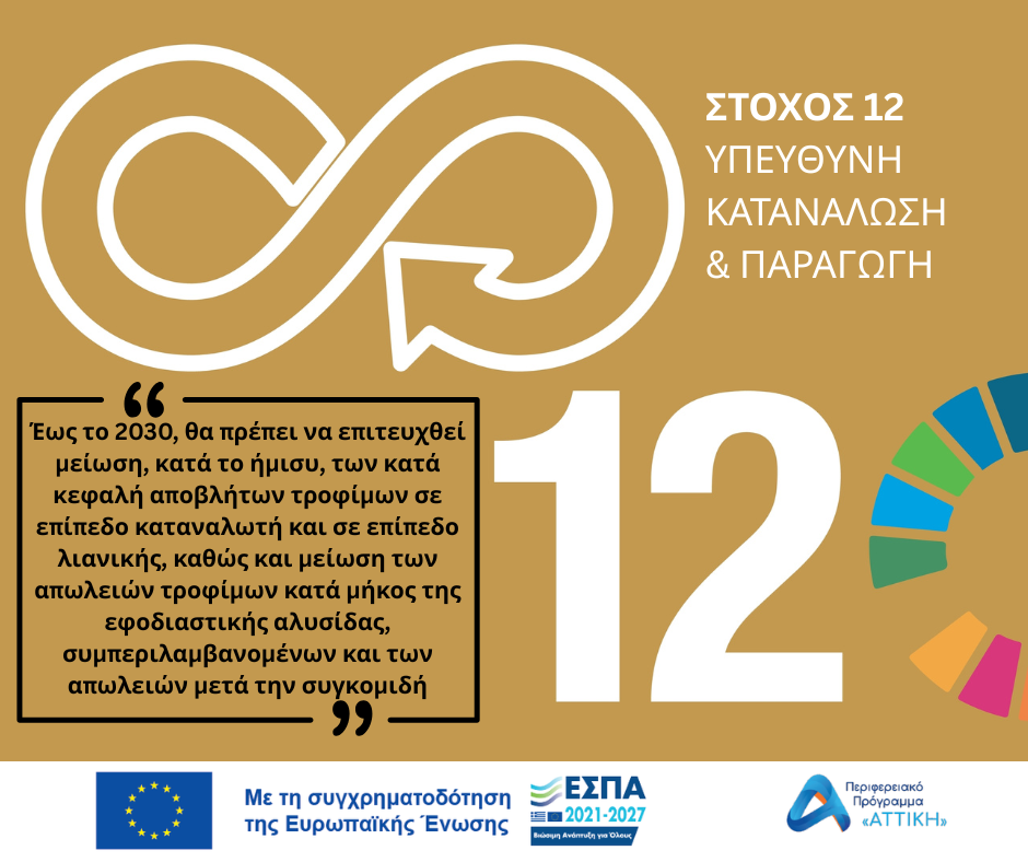 ΑΠΟΒΛΗΤΑ ΤΡΟΦΙΜΩΝ - ανάγκη για δράση 